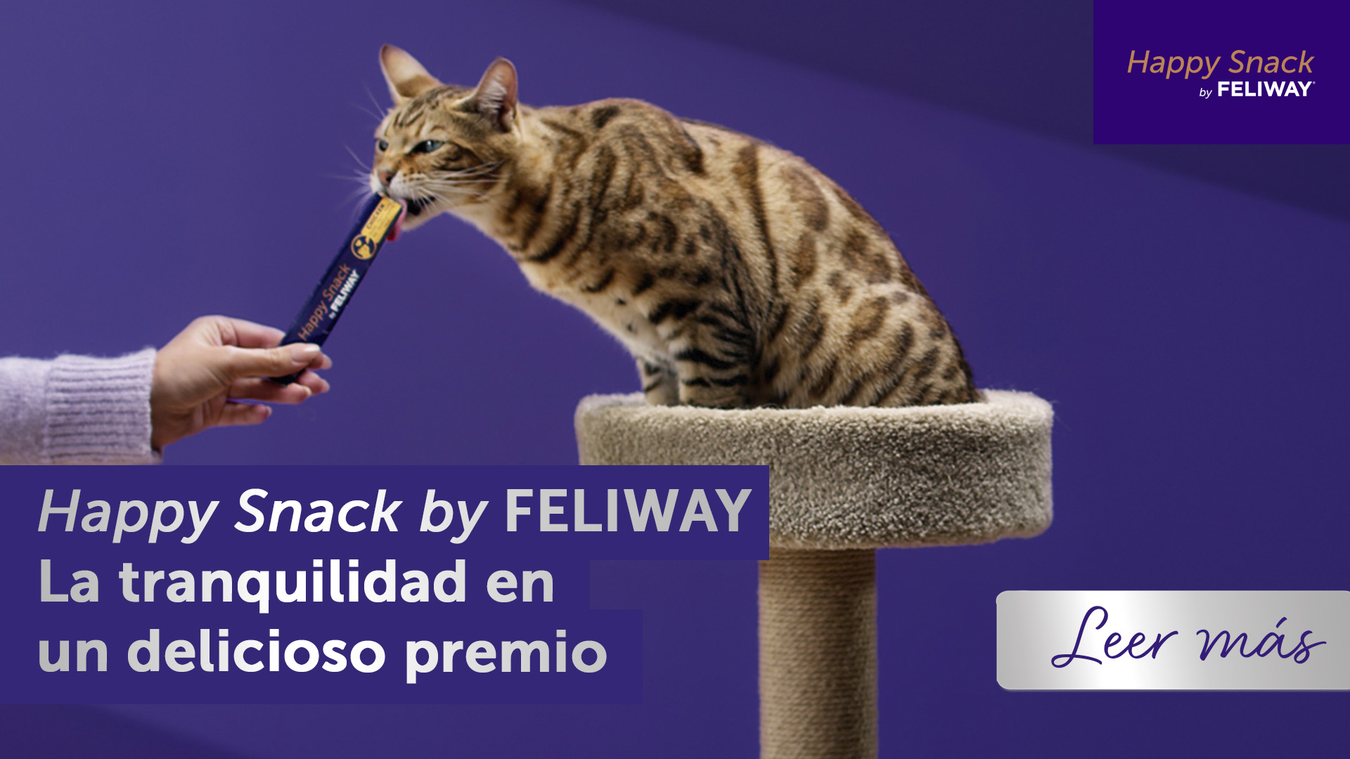 Happy Snack By FELIWAY -  La tranquilidad en un delicioso premio