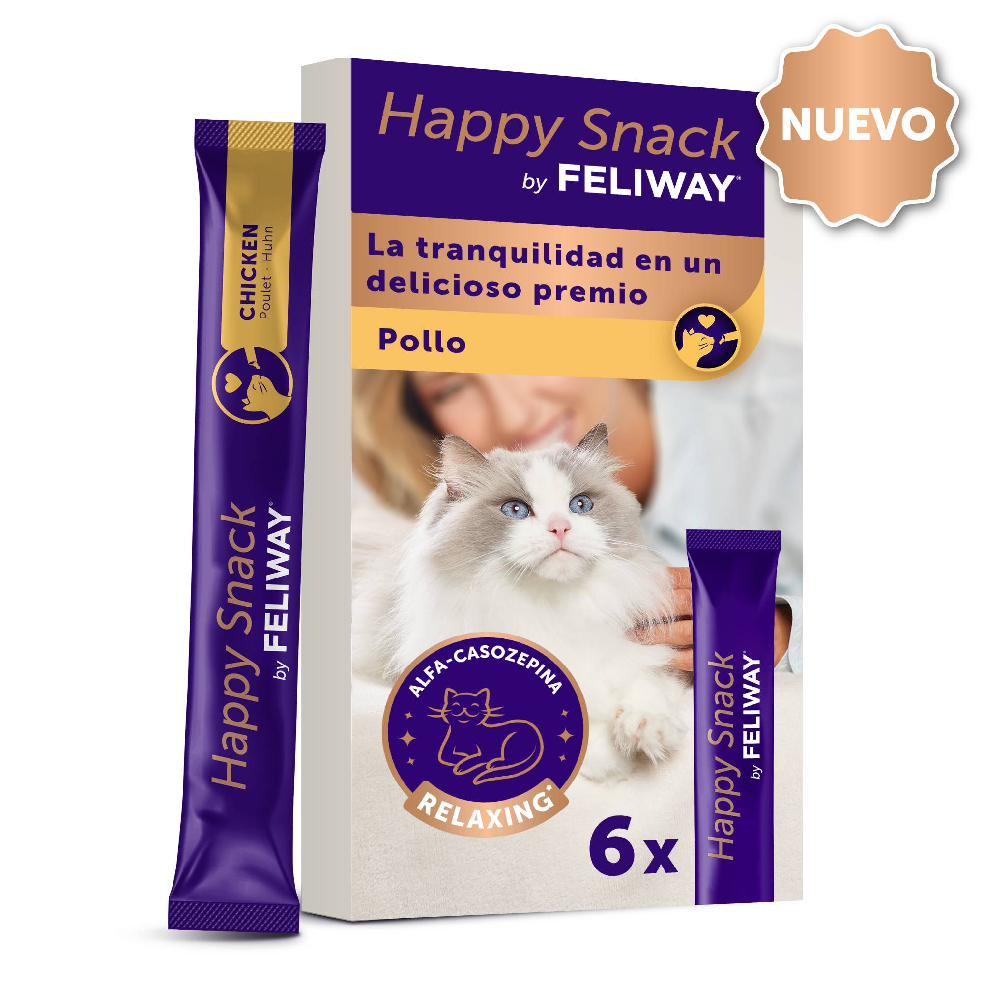 Regalo - Happy Snack by FELIWAY (muestra 1 stick)
